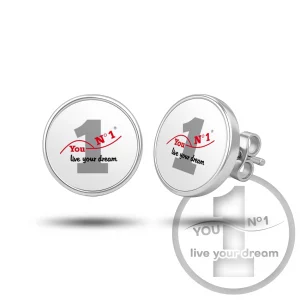 Ohrringe (Paar, chirurgischer Stahl, minimalistisch) - Version 1