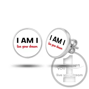 Ohrringe (Paar, chirurgischer Stahl, minimalistisch) - Version 2