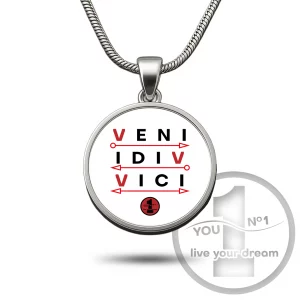 Halskette (Edelstahl, Anhänger mit Logo/Motiv) - Version 3